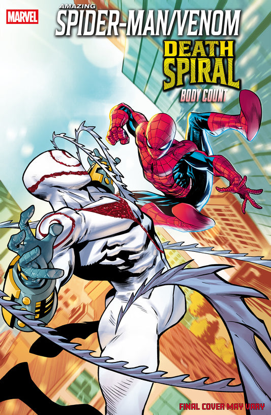 AMAZING SPIDER-MAN/VENOM: DEATH SPIRAL BODY COUNT #1 FRANCESCO MANNA 1:25 VARIANT