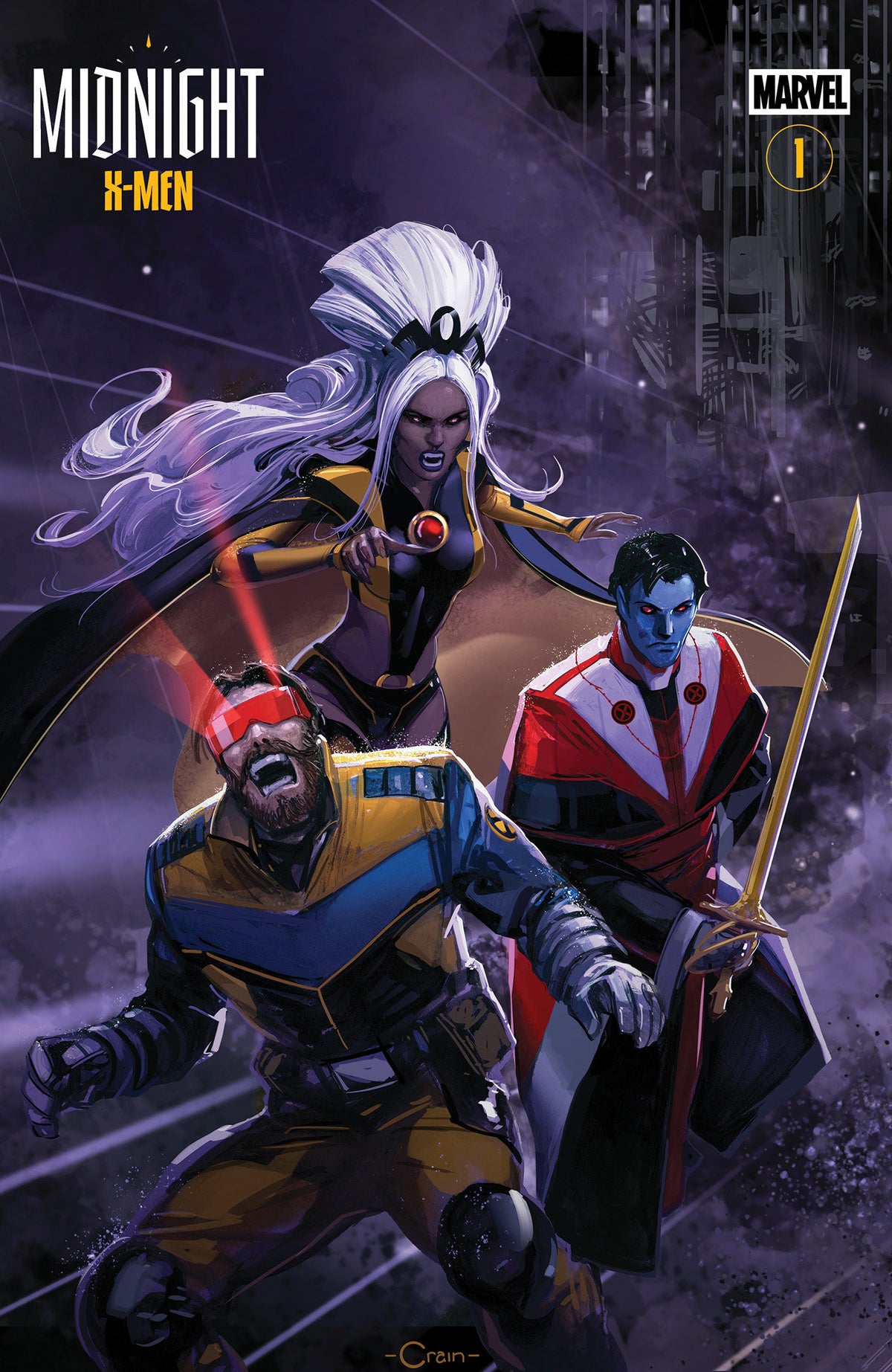 MIDNIGHT X-MEN #1 COVER F CLAYTON CRAIN 3 PART CONNECTING VARIANT (2026) Comic
