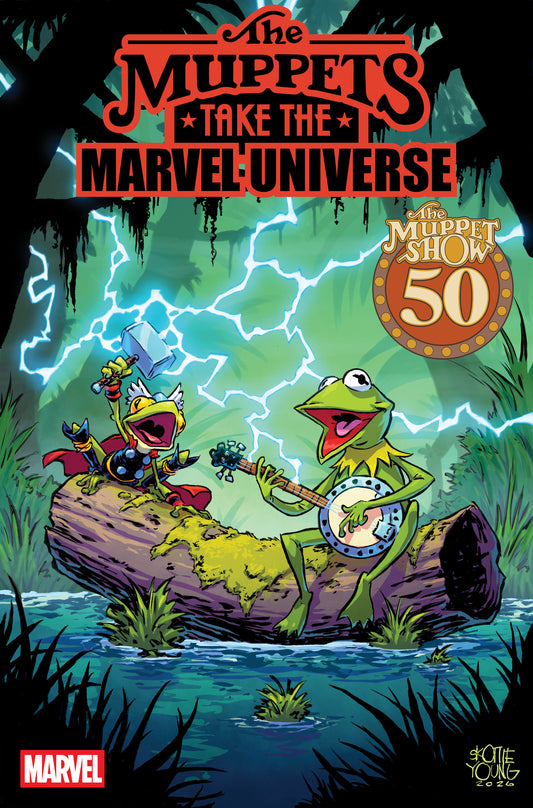 MUPPETS TAKE THE MARVEL UNIVERSE #1 SKOTTIE YOUNG VARIANT (Marvel 2026) Comic