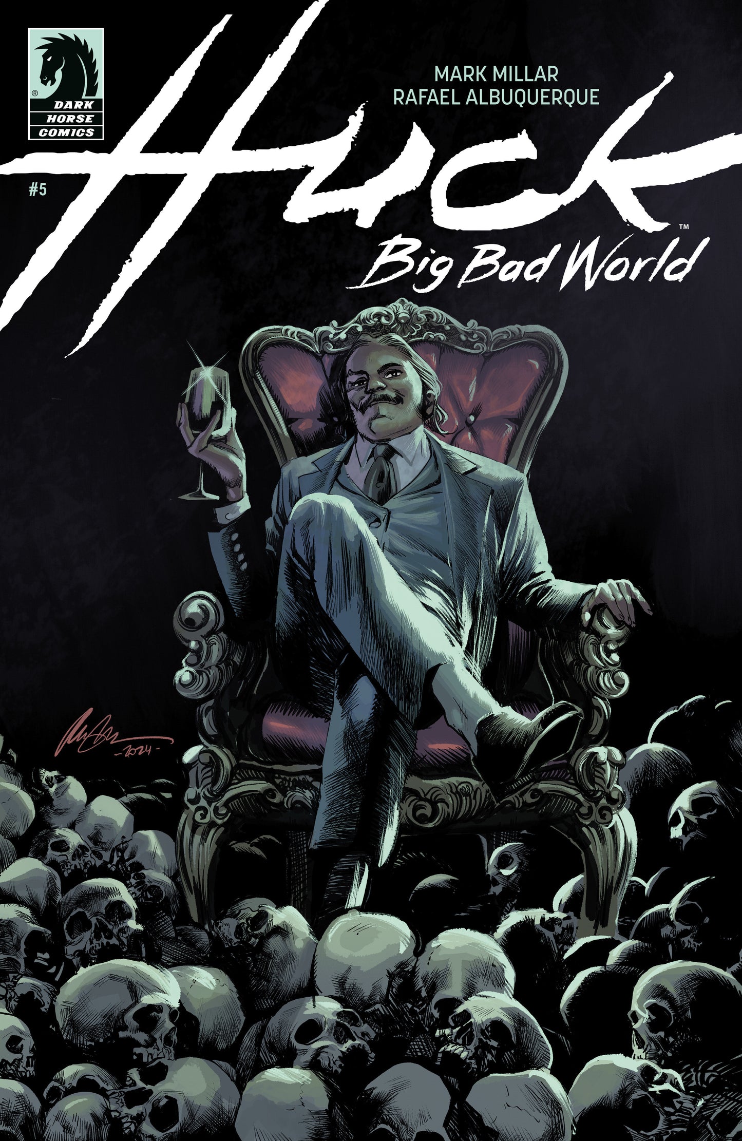 HUCK: BIG BAD WORLD #5 (COVER A) (RAFAEL ALBUQUERQUE)
