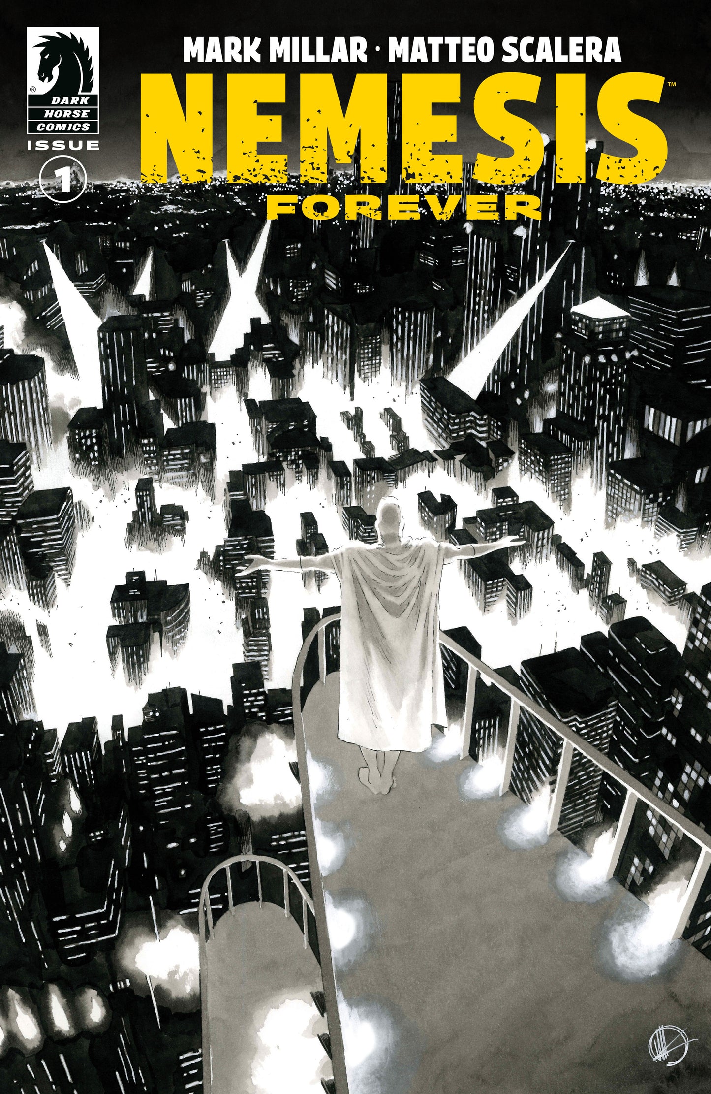 NEMESIS FOREVER #1 (COVER B) (BLACK & WHITE) (MATTEO SCALERA)