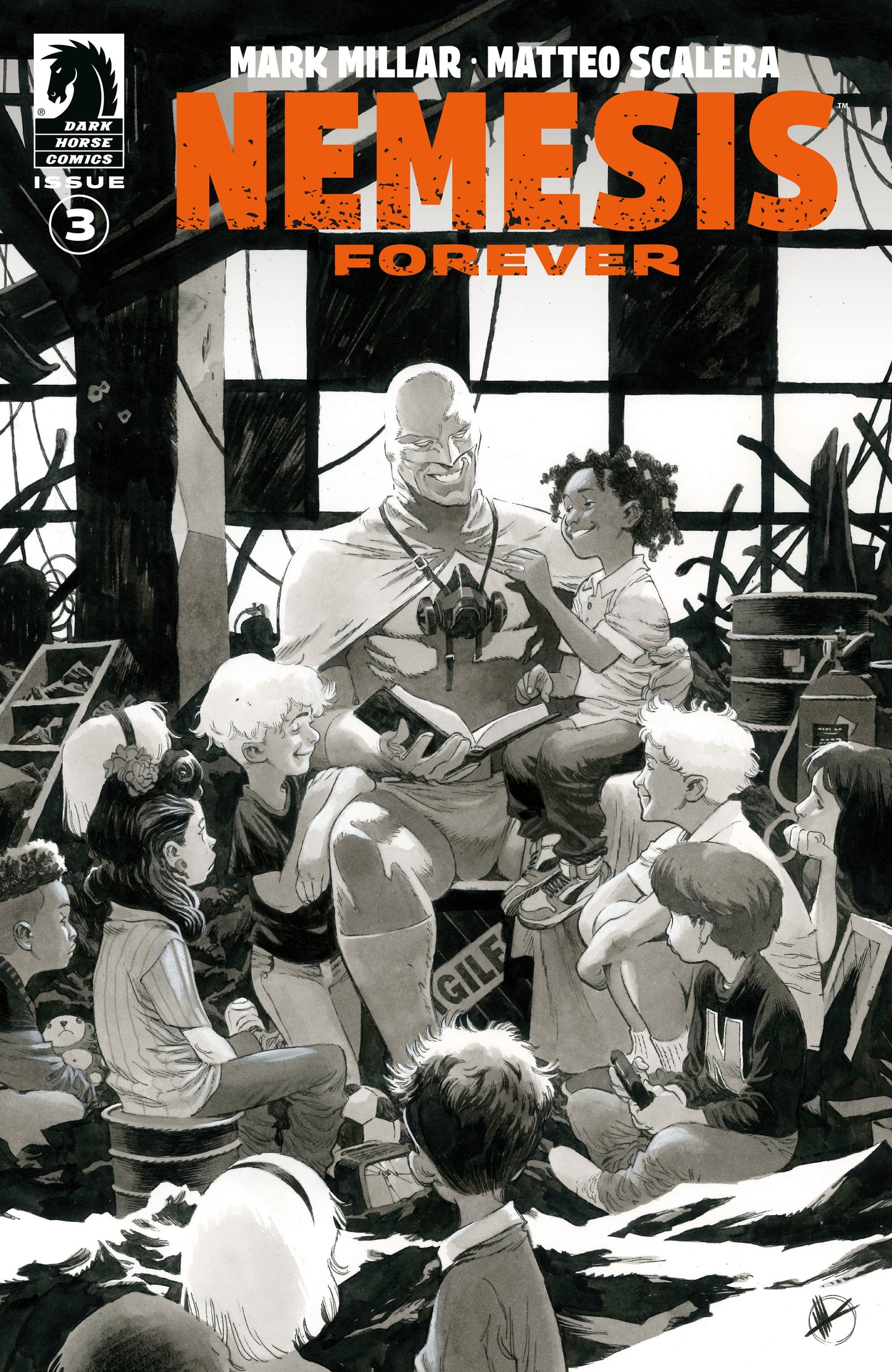 NEMESIS FOREVER #3 (COVER B) (BLACK & WHITE) (MATTEO SCALERA)