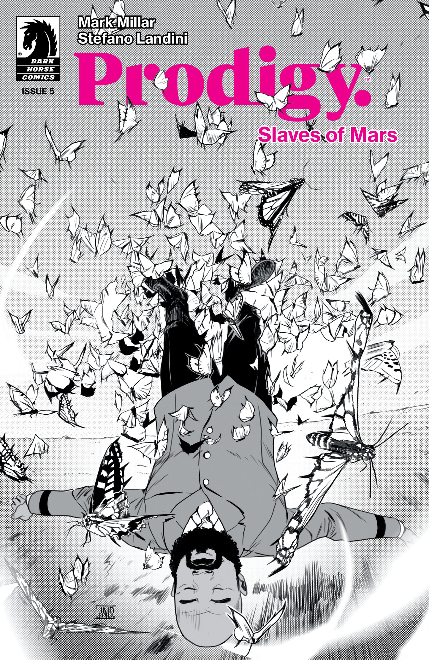 PRODIGY: SLAVES OF MARS #5 (COVER B) (BLACK & WHITE) (STEFANO LANDINI)