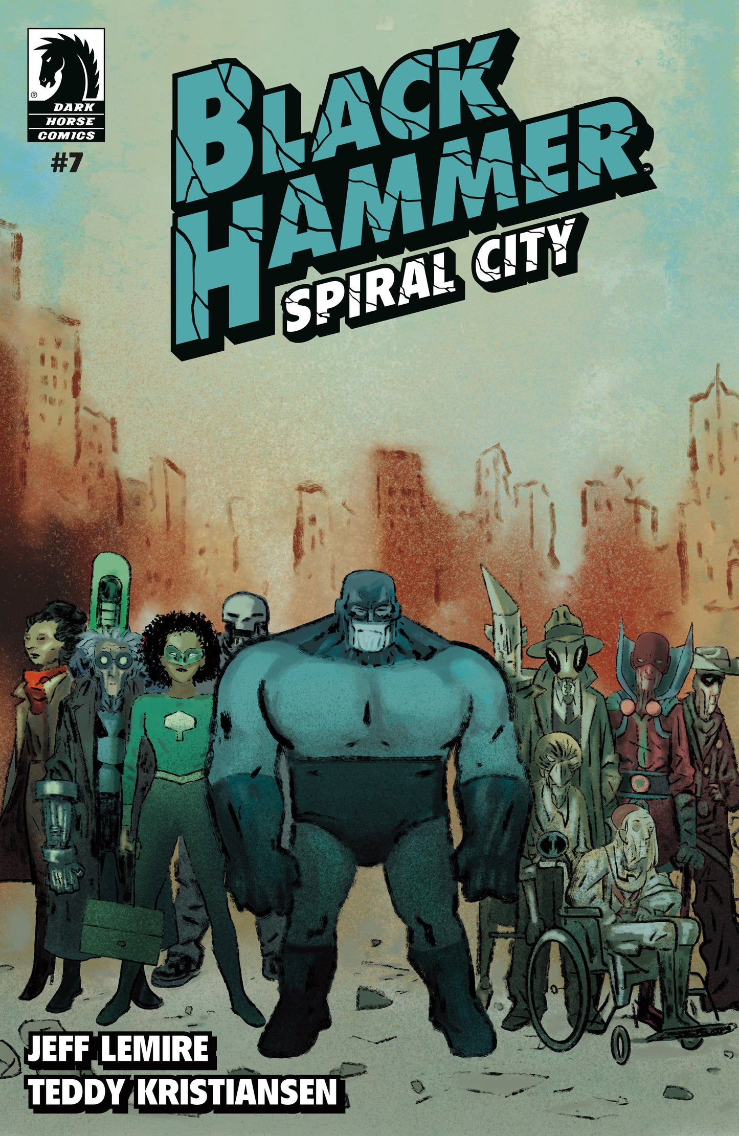 BLACK HAMMER: SPIRAL CITY #7 (COVER A) (TEDDY KRISTIANSEN)