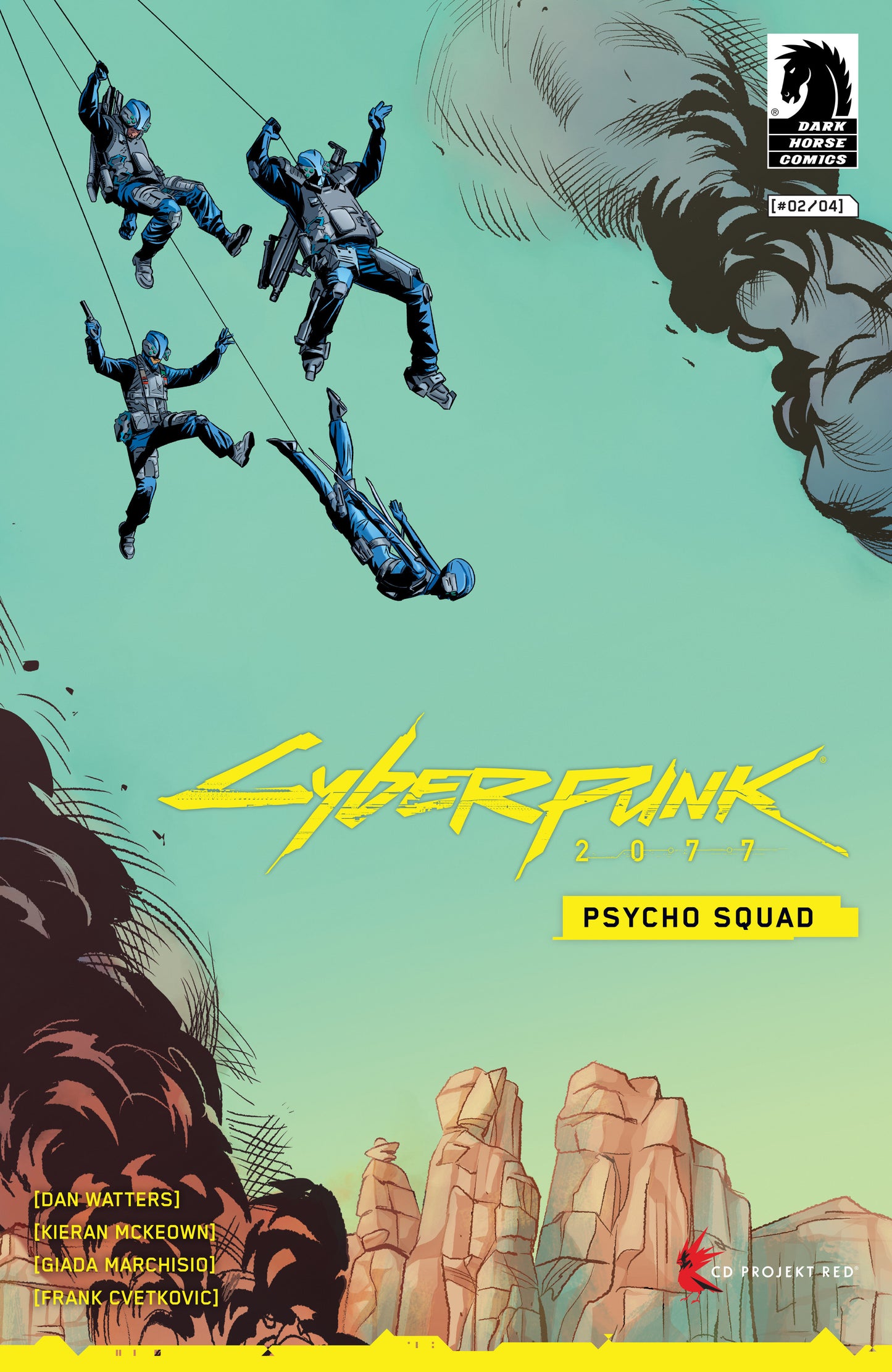 CYBERPUNK 2077: PSYCHO SQUAD #2 (COVER A) (KIERAN MCKEOWN)