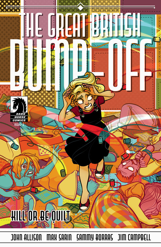 THE GREAT BRITISH BUMP-OFF: KILL OR BE QUILT #3 (COVER A) (MAX SARIN)