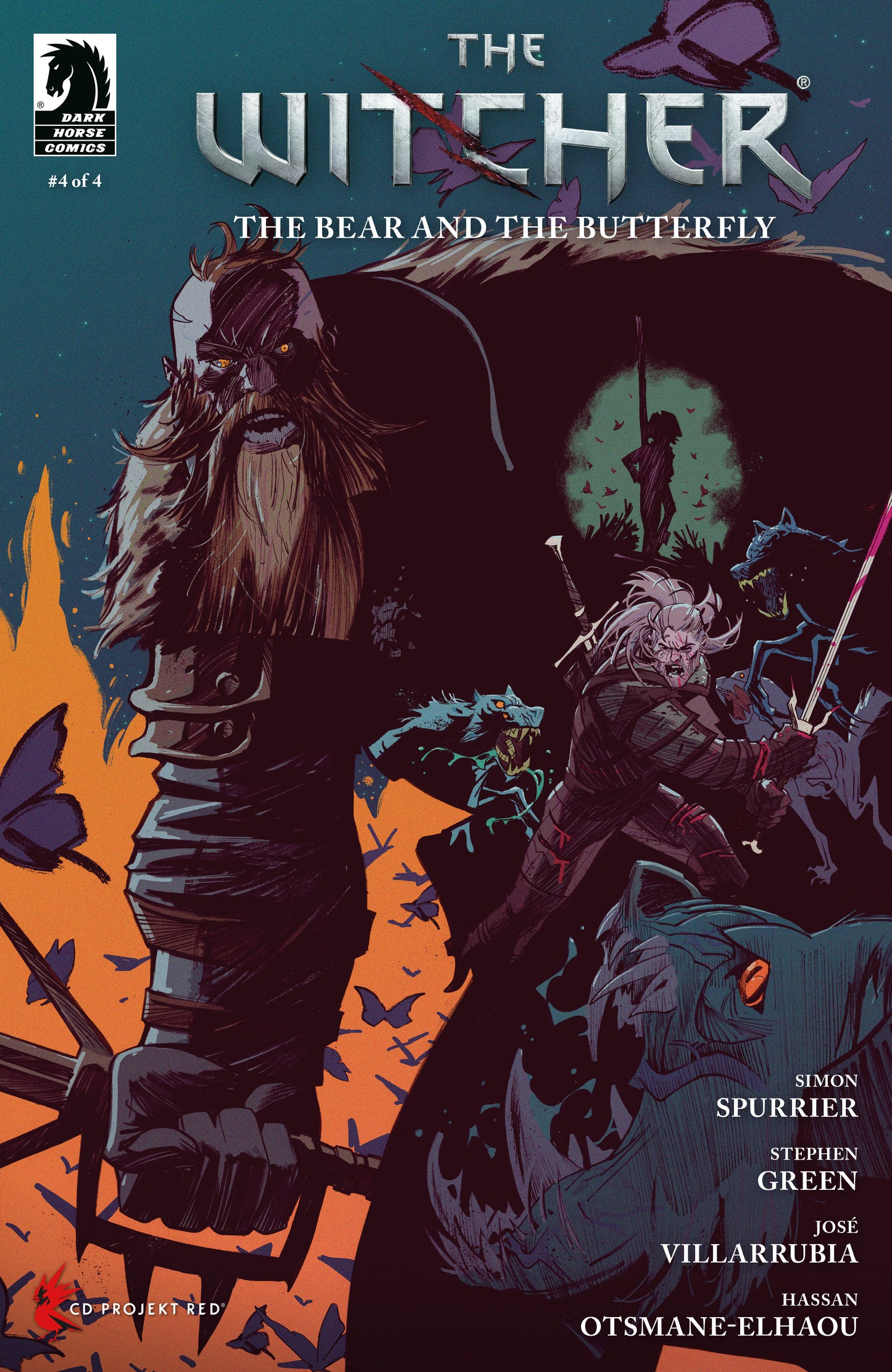 THE WITCHER: THE BEAR AND THE BUTTERFLY #4 (COVER A) (STEPHEN GREEN)