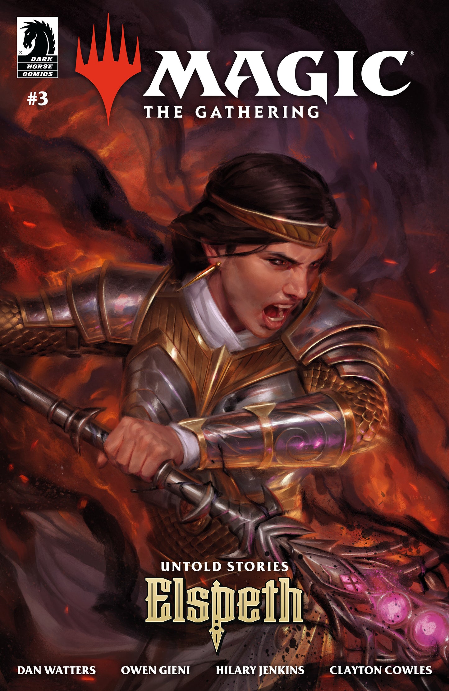 MAGIC: THE GATHERING: UNTOLD STORIES ELSPETH #3 (COVER C) (KIERAN YANNER)