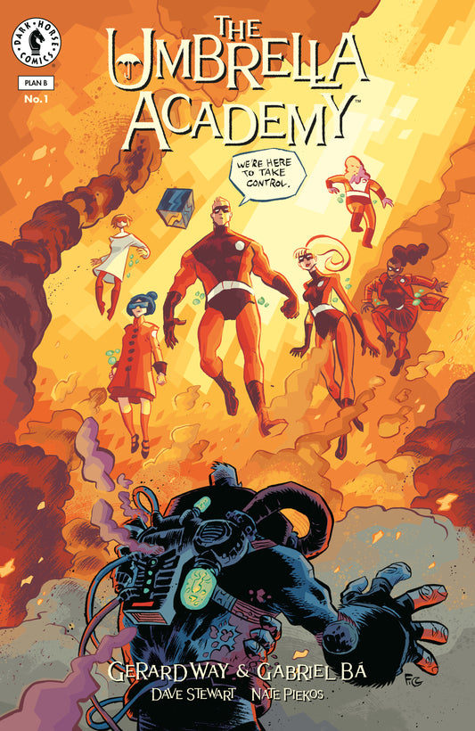 THE UMBRELLA ACADEMY: PLAN B #1 (COVER B) (FABIO MOON)