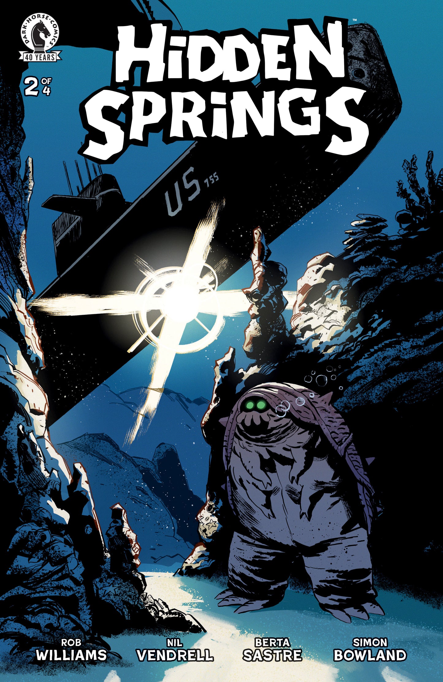 HIDDEN SPRINGS #2 (COVER A) (NIL VENDRELL) (Dark Horse 2026) 1st Print Comic