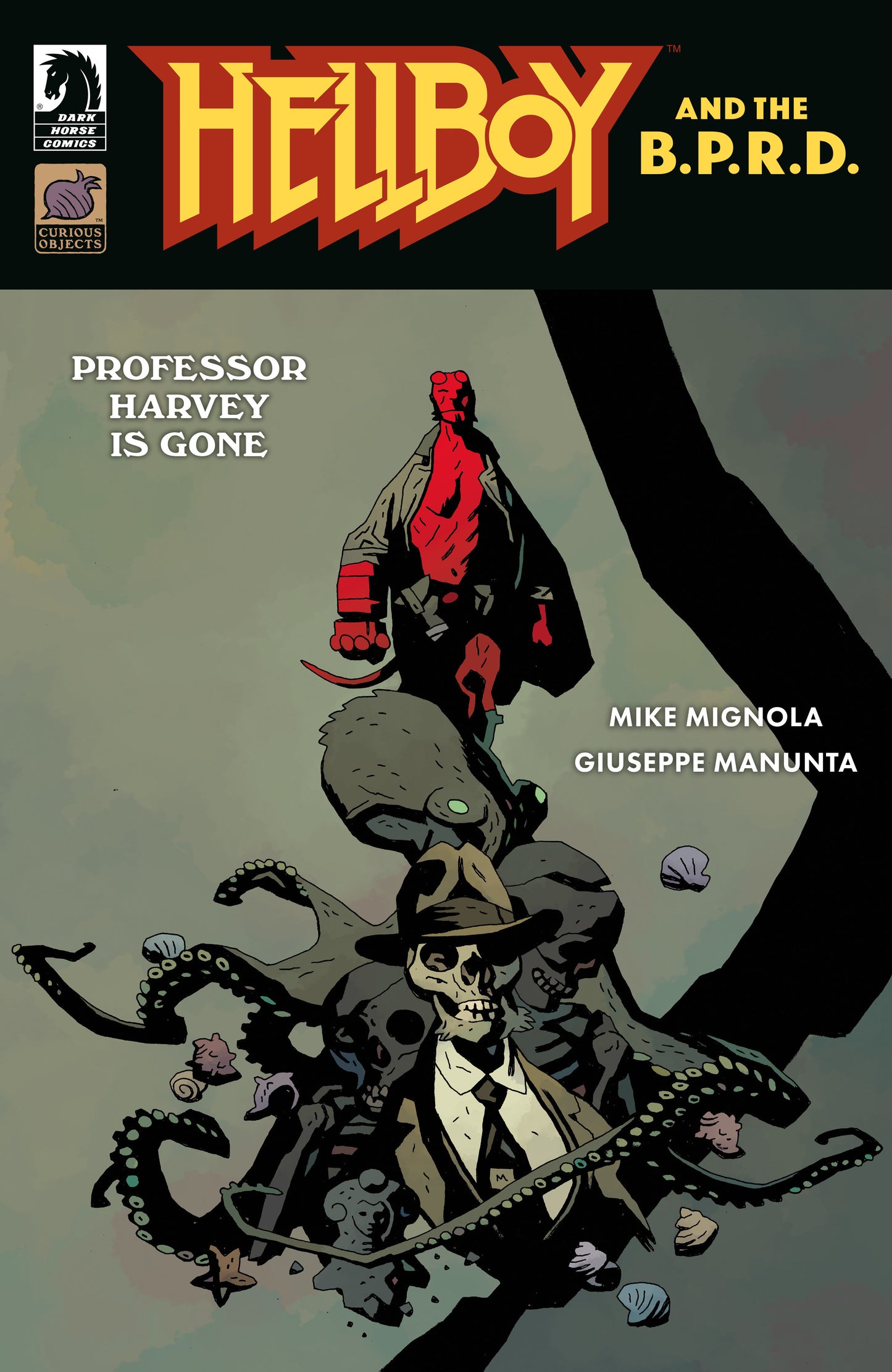 HELLBOY AND THE B.P.R.D.: PROFESSOR HARVEY IS GONE ONE-SHOT (COVER B) (MIKE MIGNOLA)