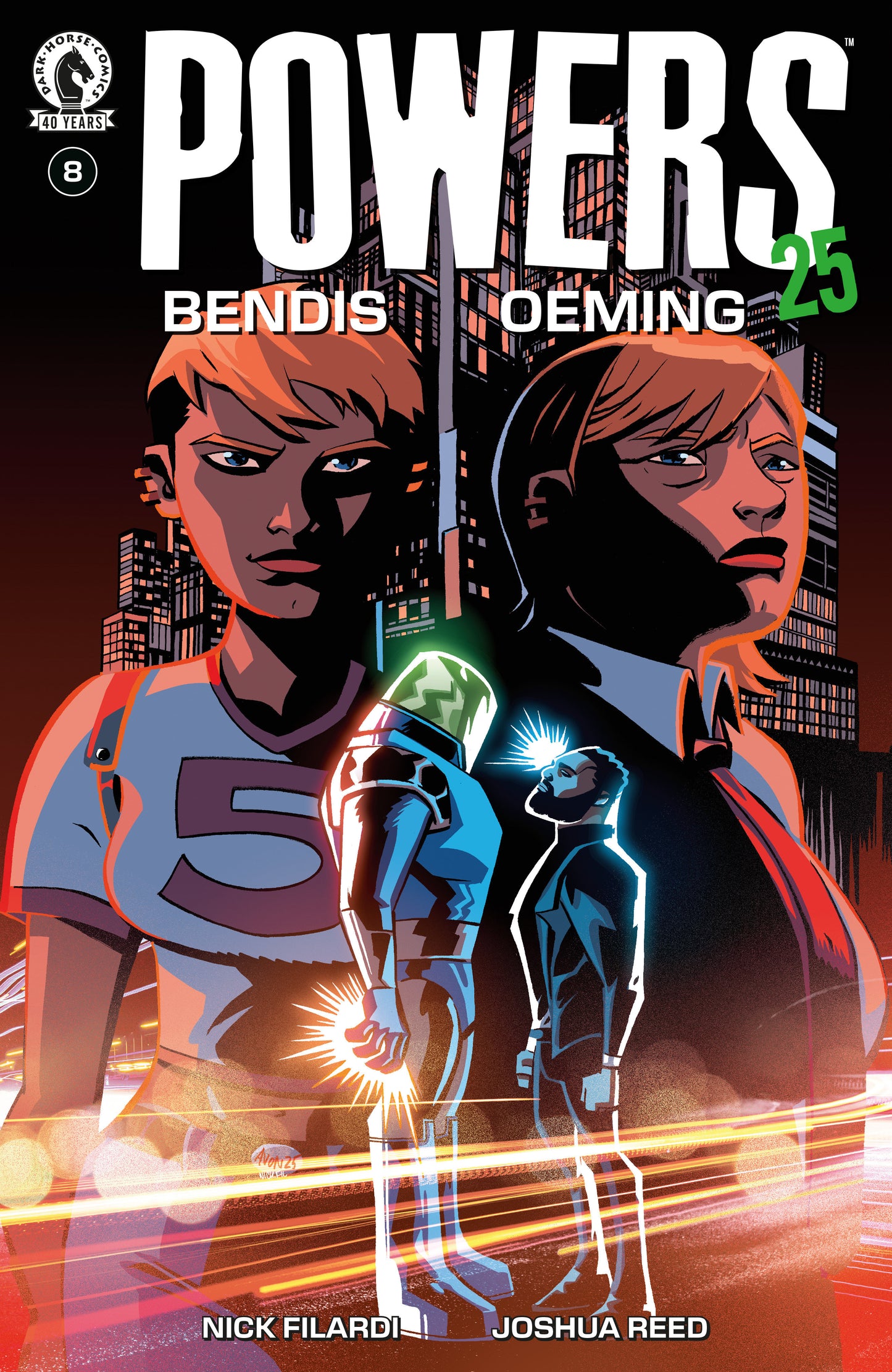POWERS 25 #8 (COVER A) (MICHAEL AVON OEMING) (Dark Horse 2026) 1st Print Comic