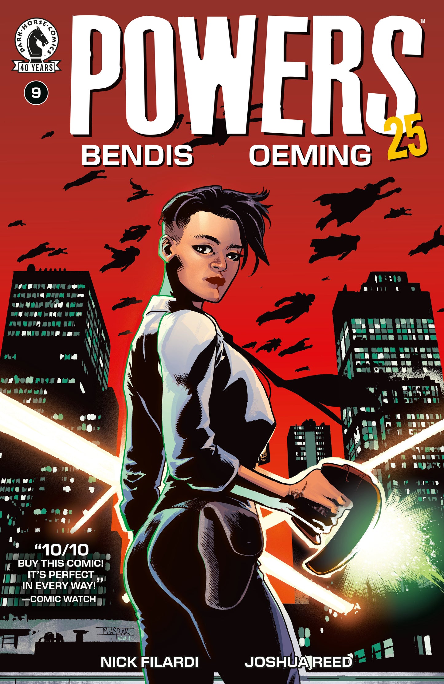POWERS 25 #9 (COVER B) (MAHMUD ASRAR) (Dark Horse 2026) 1st Print Comic