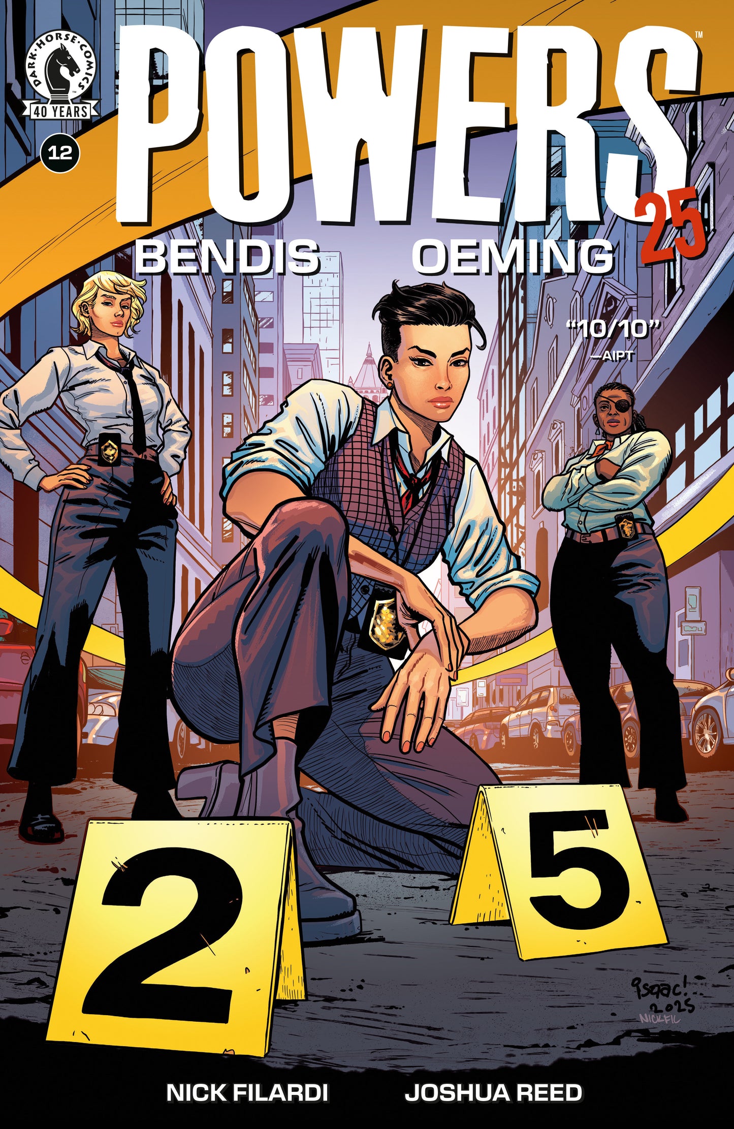 POWERS 25 #12 (COVER B) (ISAAC GOODHART) (Dark Horse 2026) 1st Print Comic