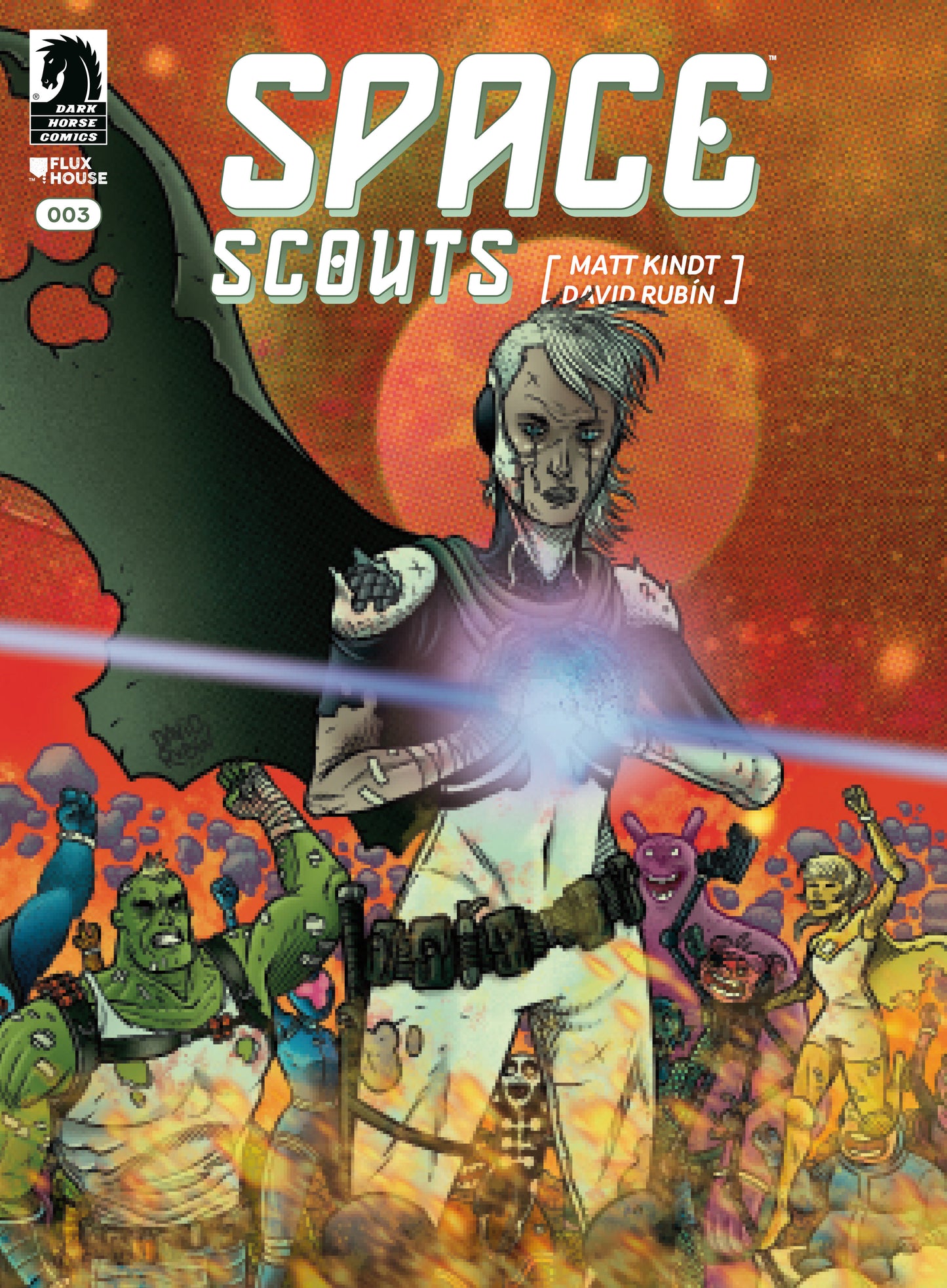 SPACE SCOUTS #3 (COVER A) (DAVID RUBIN) (Dark Horse 2026) 1st Print Comic