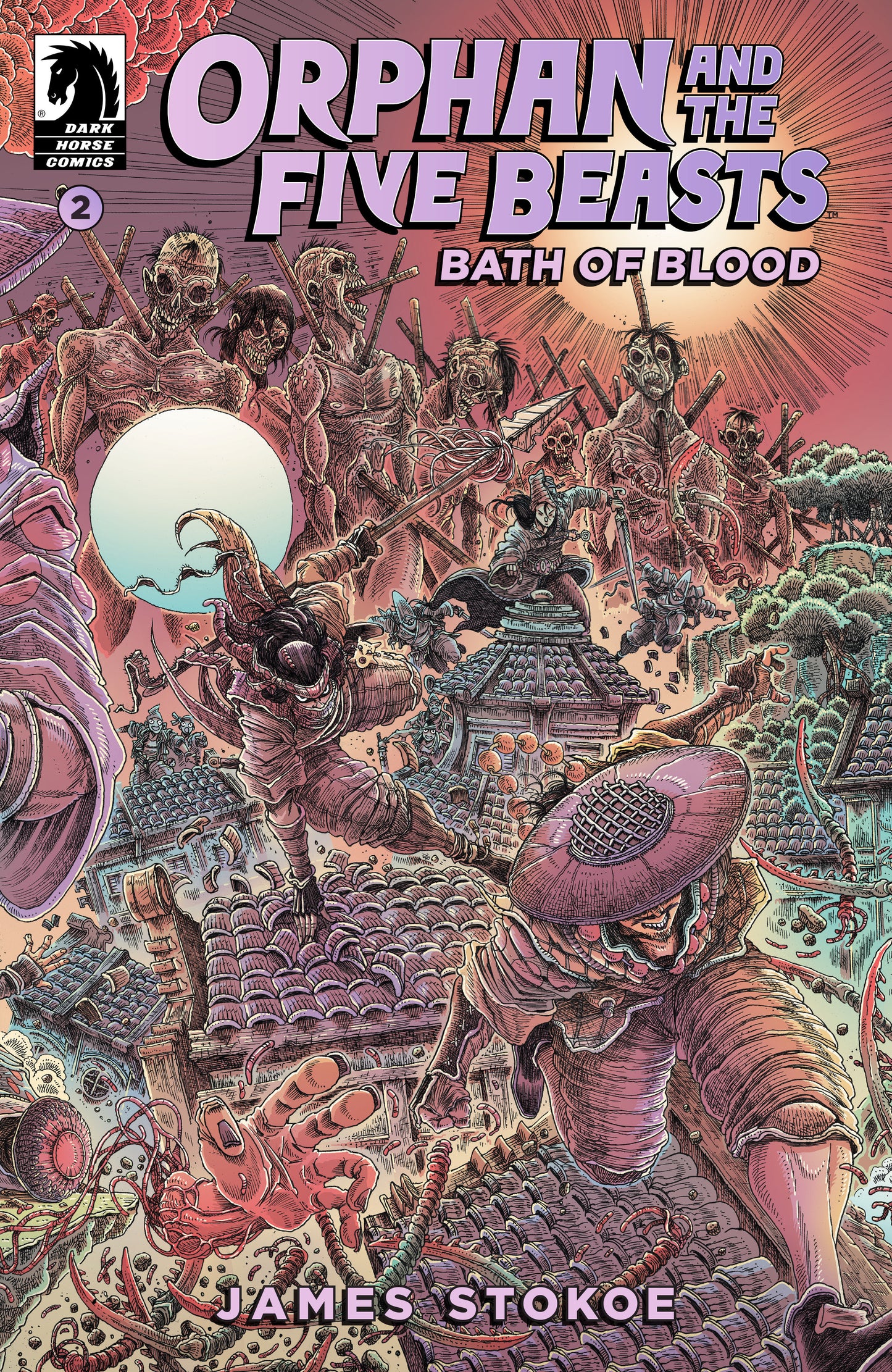 ORPHAN AND THE FIVE BEASTS: BATH OF BLOOD #2 (COVER A) (JAMES STOKOE)