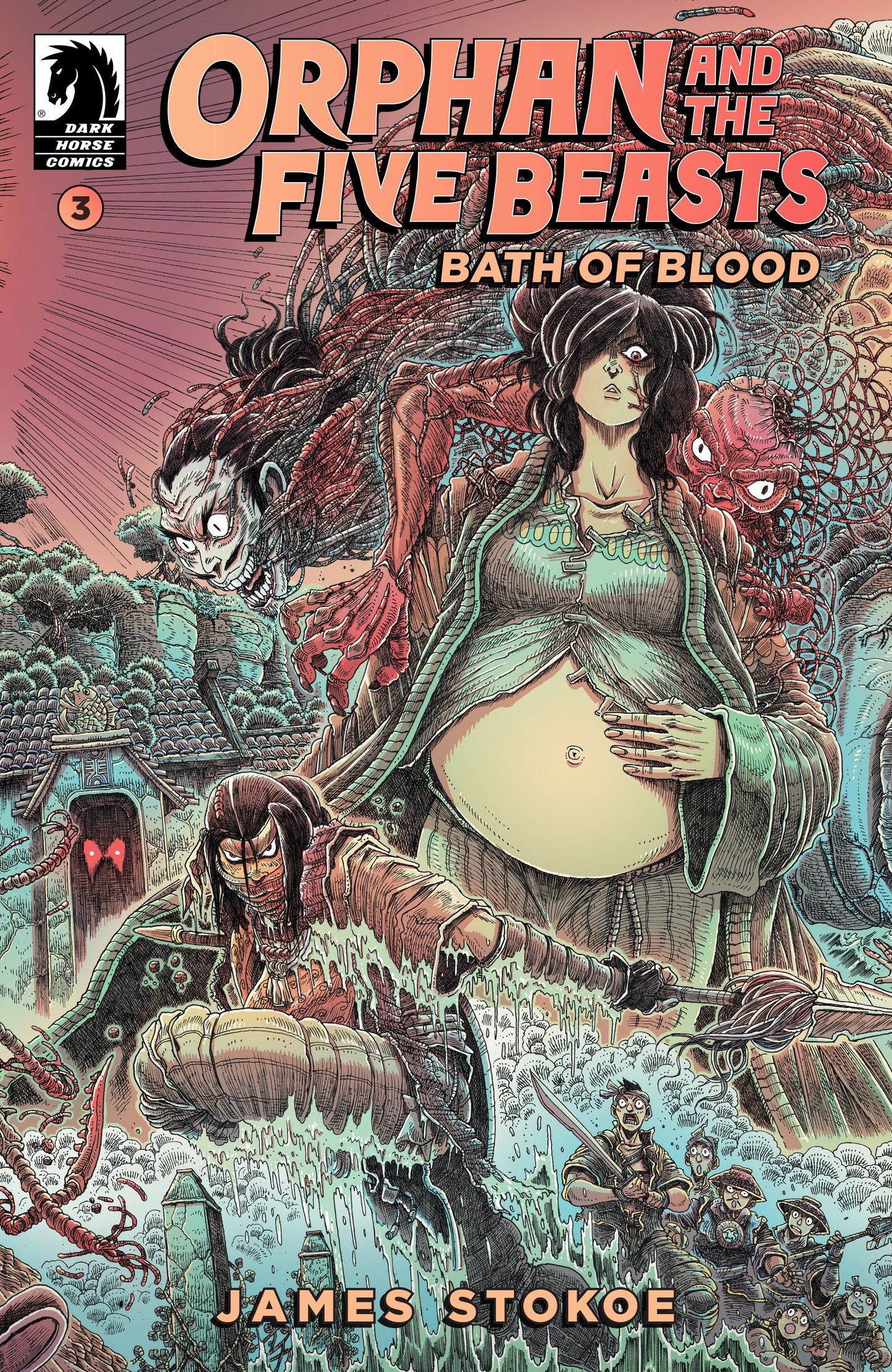 ORPHAN AND THE FIVE BEASTS: BATH OF BLOOD #3 (COVER A) (JAMES STOKOE)