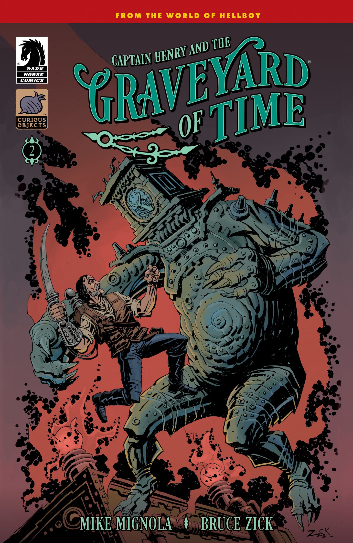 CAPTAIN HENRY AND THE GRAVEYARD OF TIME #2 (COVER A) (BRUCE ZICK)