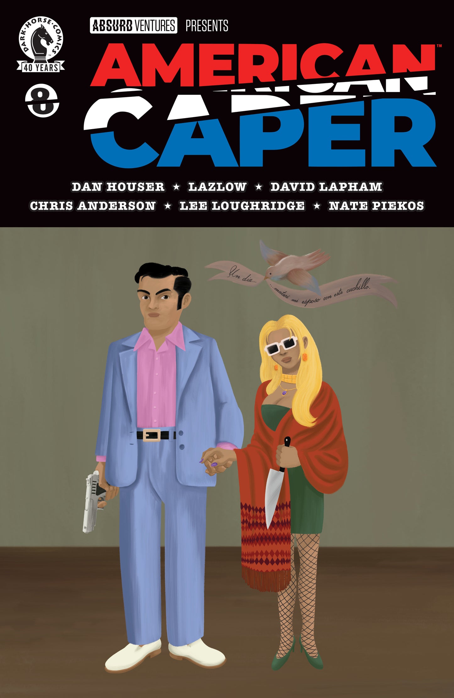 AMERICAN CAPER #8 (COVER A) (TYLER BOSS) (Dark Horse 2026) 1st Print Comic