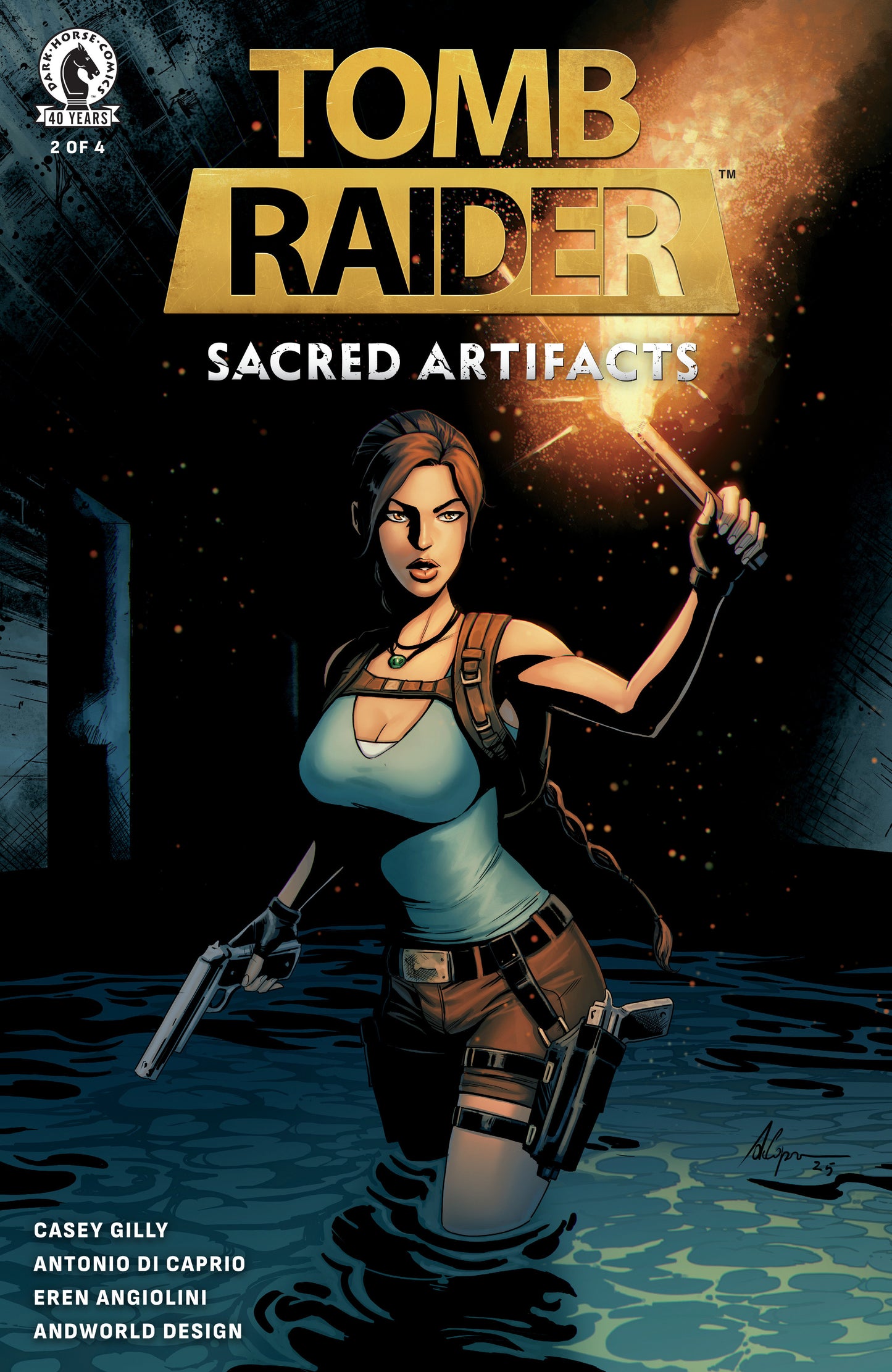 TOMB RAIDER: SACRED ARTIFACTS #2 (COVER A) (ANTONIO DI CAPRIO)