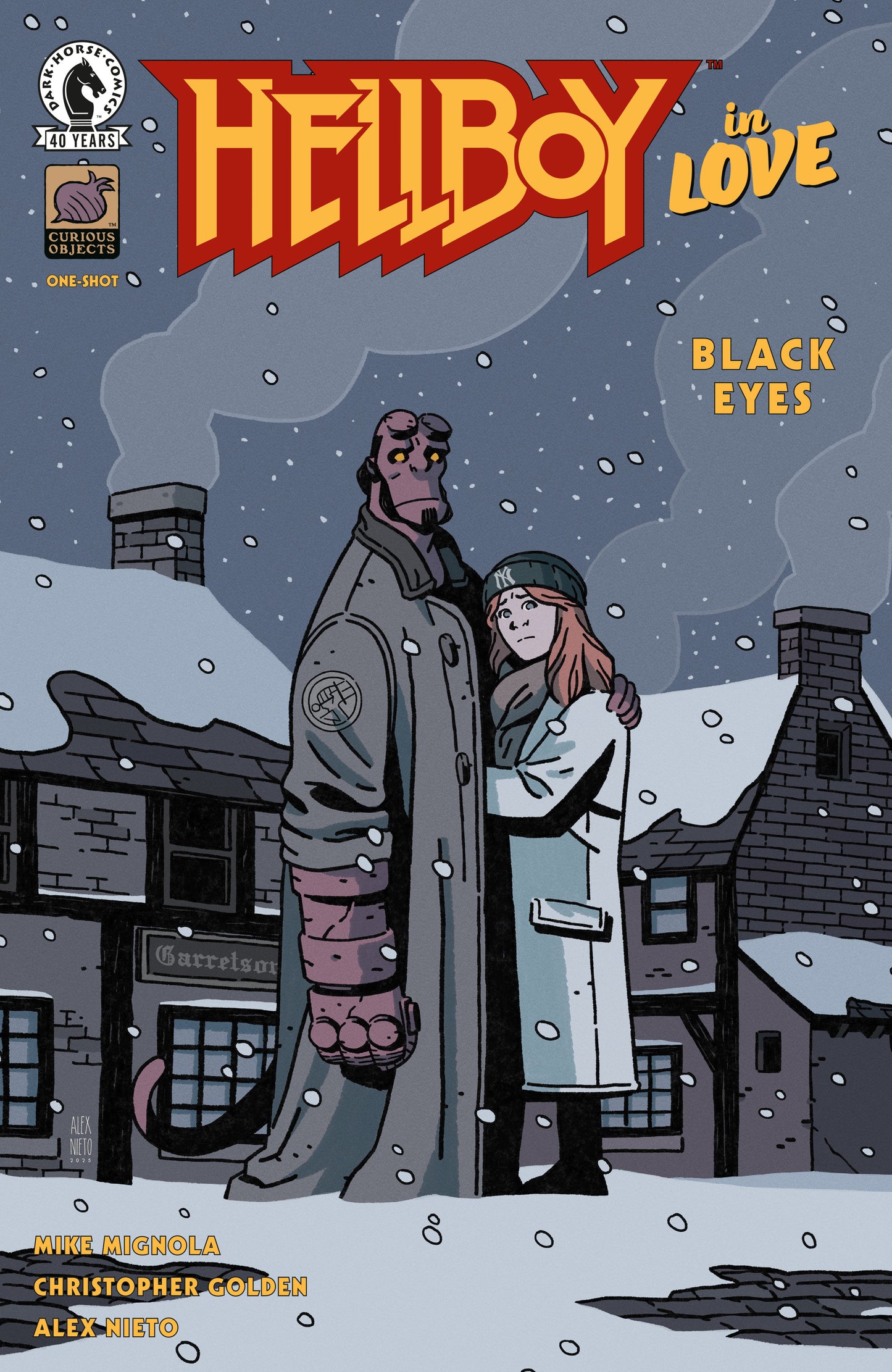 HELLBOY IN LOVE: BLACK EYES ONE SHOT (ALEX NIETO) (Dark Horse 2026) Comic