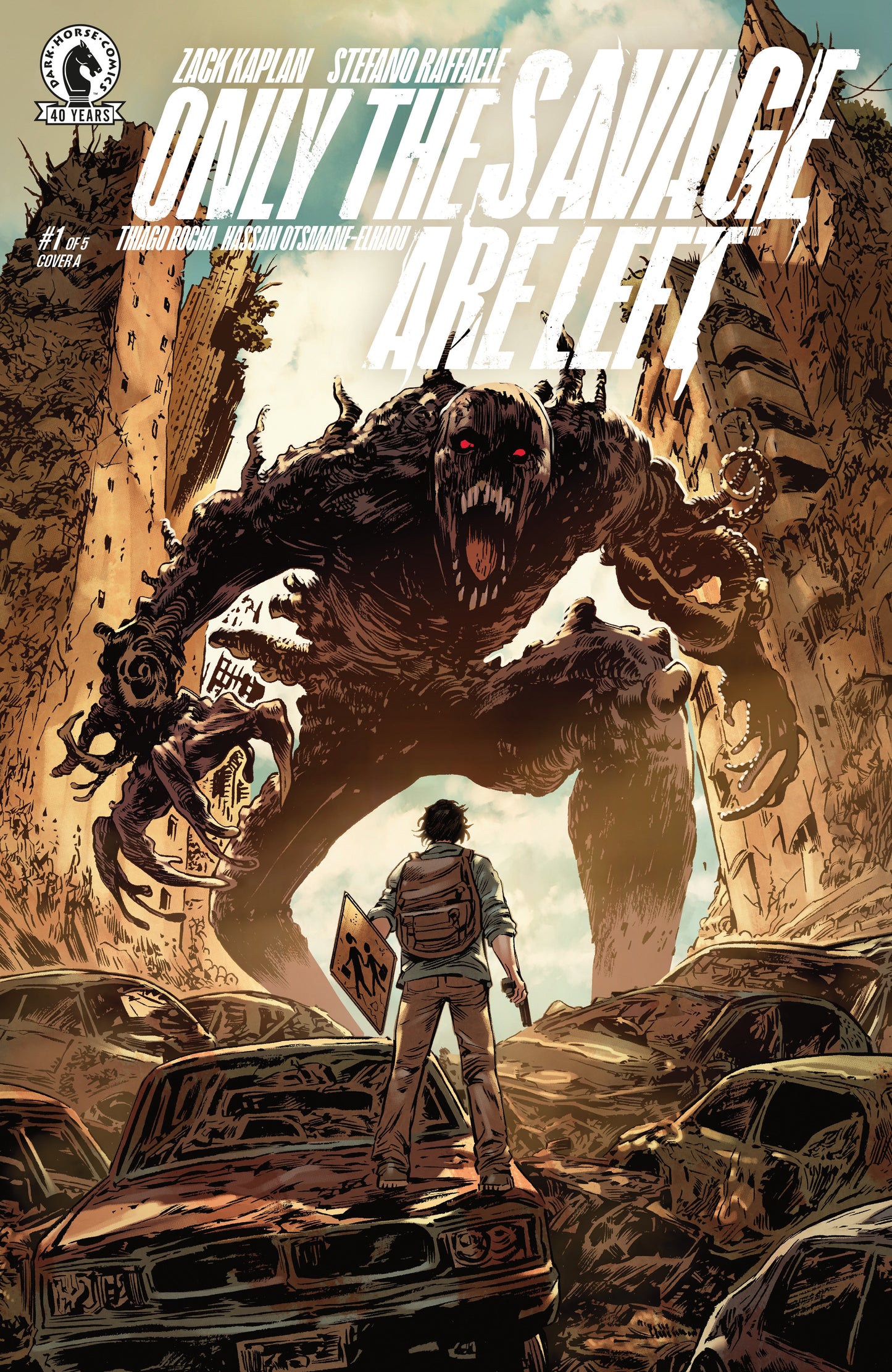 ONLY THE SAVAGE ARE LEFT #1 (COVER A) (STEFANO RAFFAELE) (Dark Horse 2026) Comic