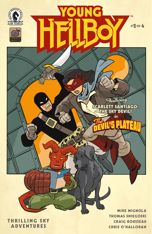 YOUNG HELLBOY: THRILLING SKY ADVENTURES #2 (COVER A) (CRAIG ROUSSEAU)