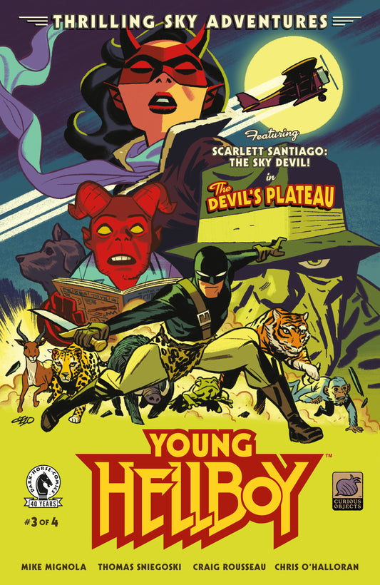 YOUNG HELLBOY: THRILLING SKY ADVENTURES #3 (COVER B) (MICHAEL CHO) (2026) Comic