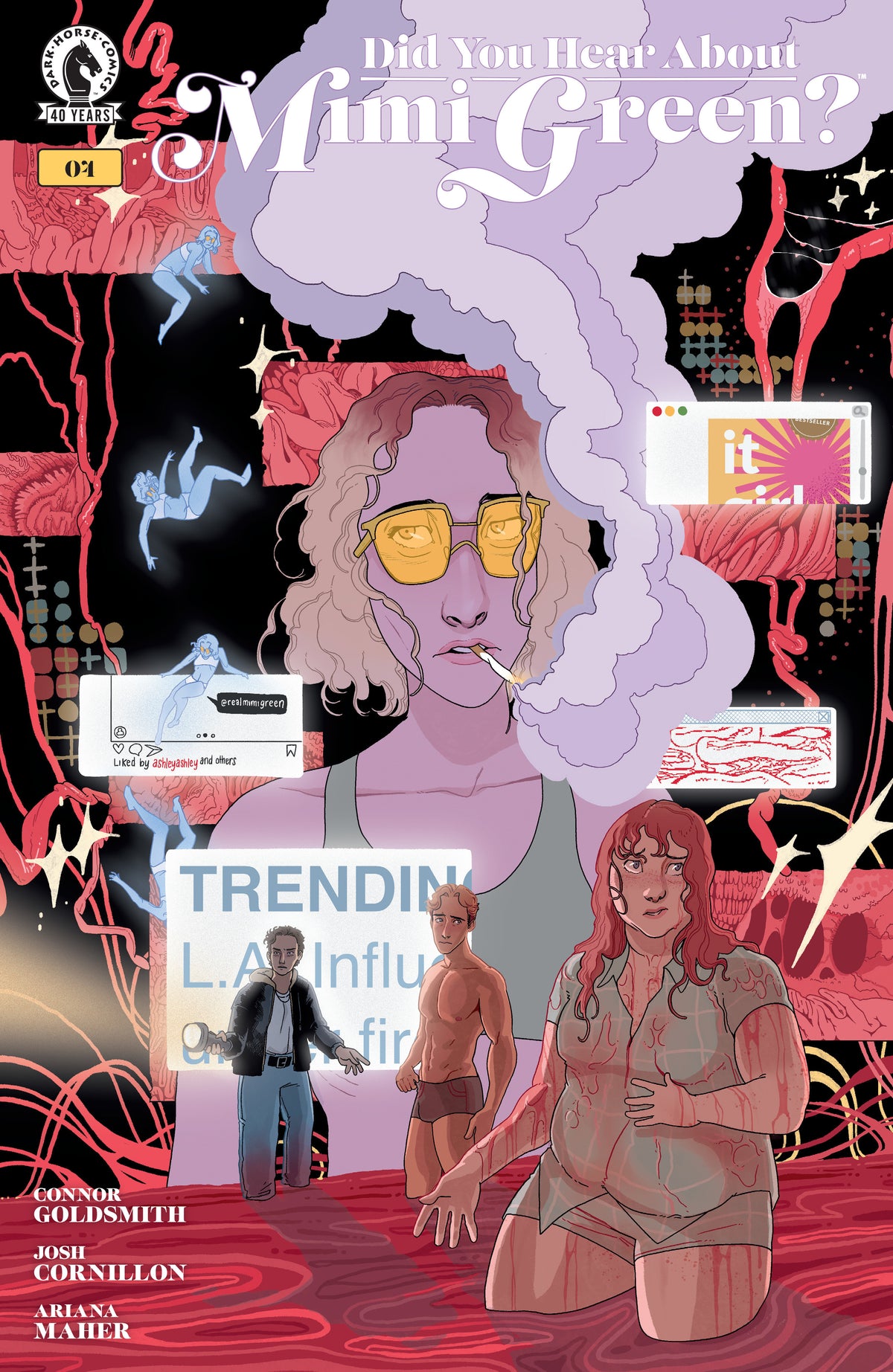 DID YOU HEAR ABOUT MIMI GREEN #4 (COVER A) (JOSH CORNILLON) (2026) Comic