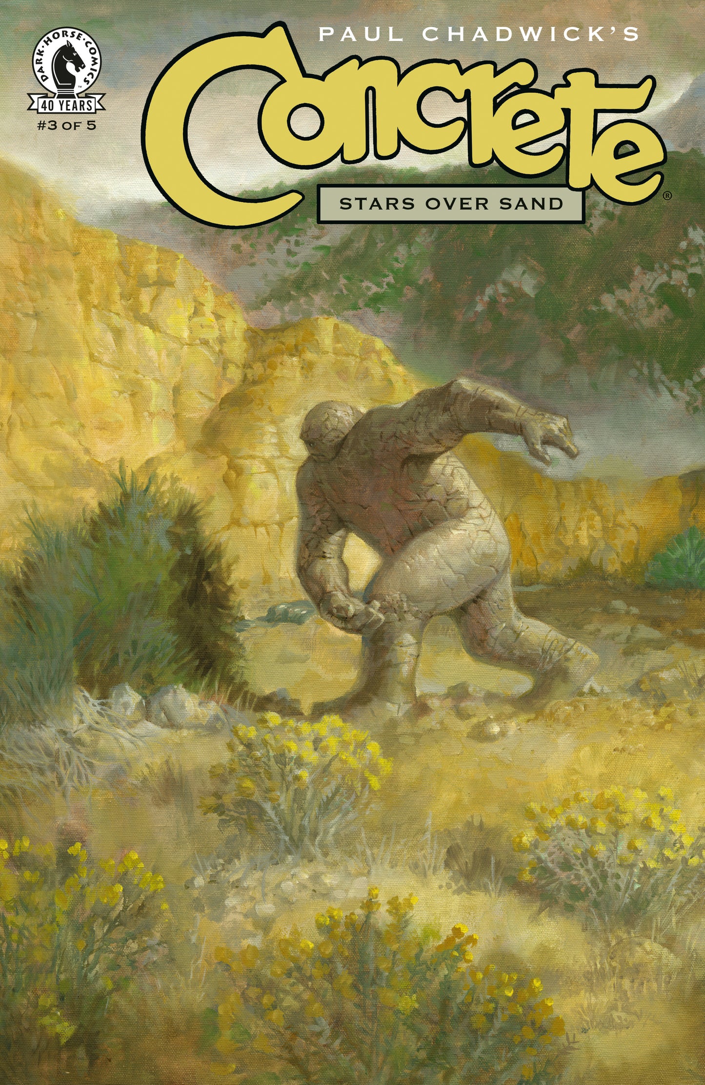 CONCRETE: STARS OVER SAND #3 (COVER A) (PAUL CHADWICK) (Dark Horse 2026) Comic