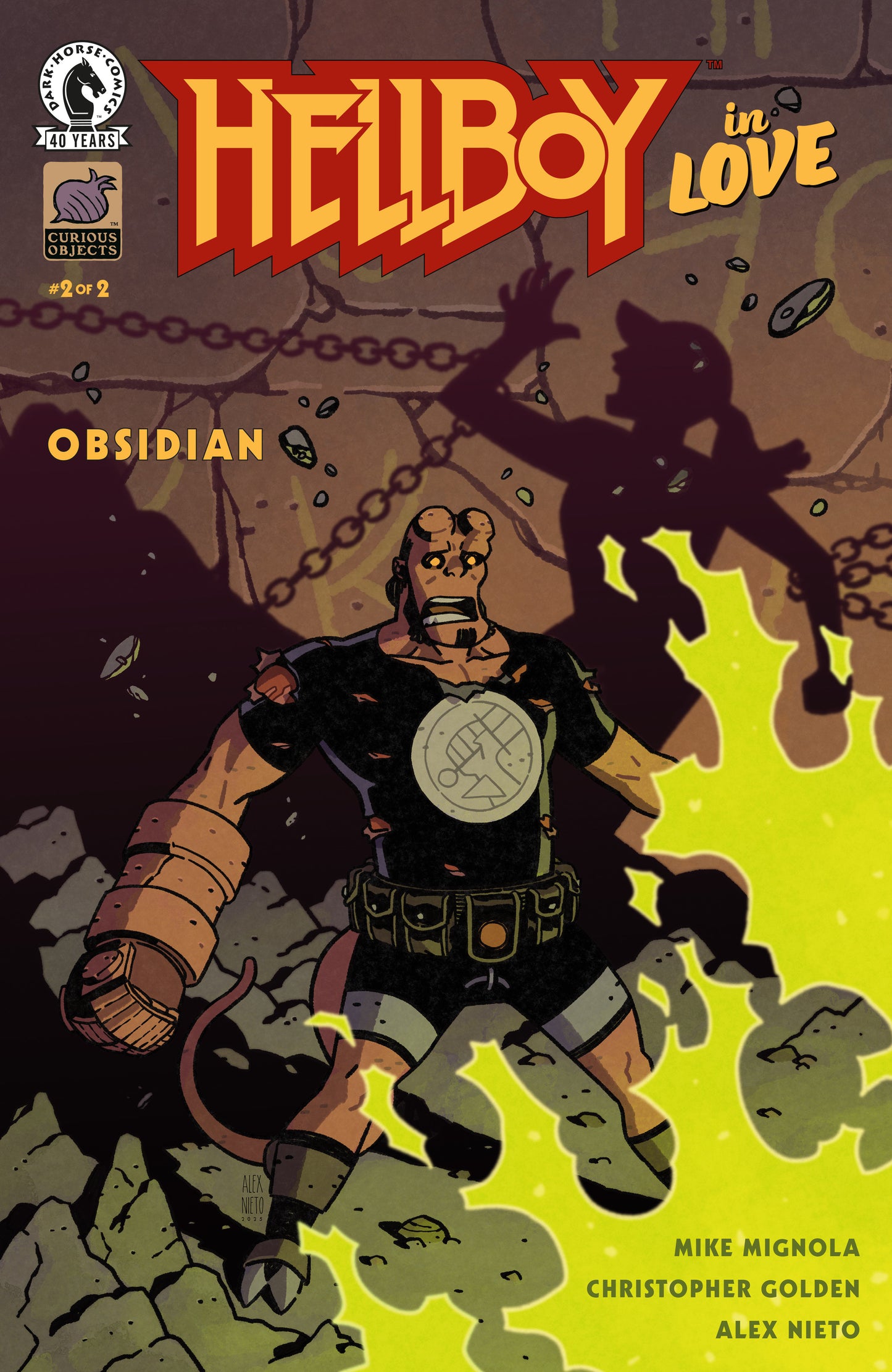 HELLBOY IN LOVE: OBSIDIAN #2 (COVER A) (ALEX NIETO) (Dark Horse 2026) Comic