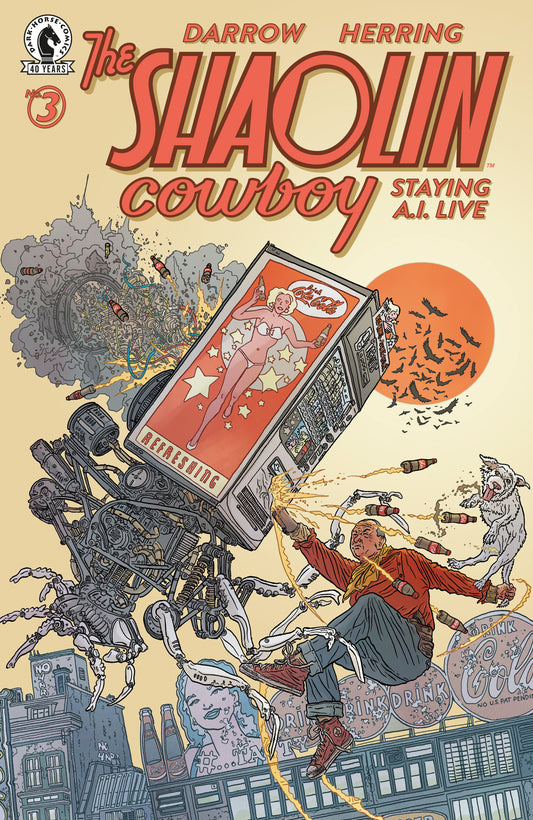 SHAOLIN COWBOY: STAYING A.I.LIVE #3 (COVER A) (GEOF DARROW) (2026) Comic