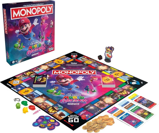 SUPER MARIO GALAXY MOVIE MONOPOLY