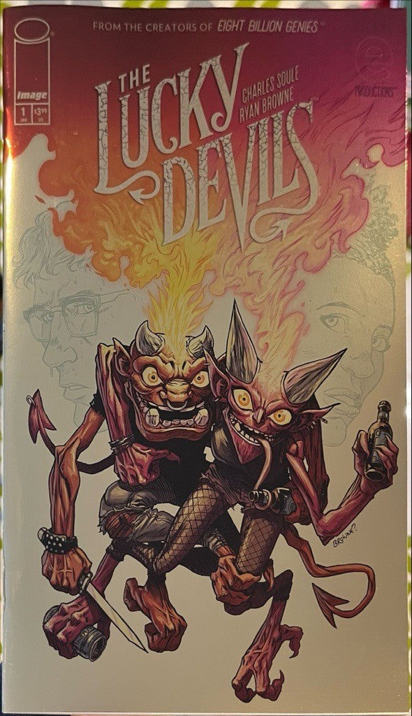 LUCKY DEVILS #1 (OF 9) EXCLUSIVE GOLD FOIL COVER - Limited to 250 Copies!