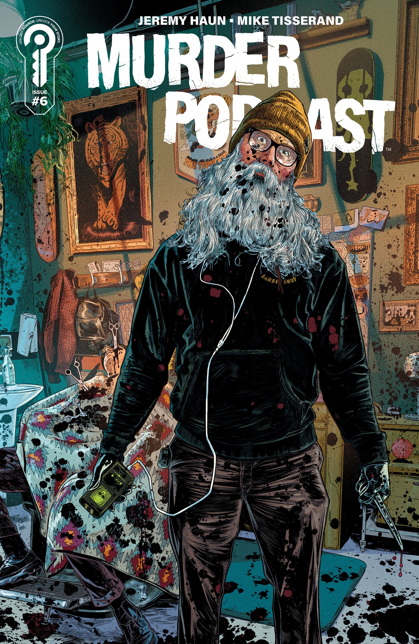 MURDER PODCAST #6 COVER A JEREMY HAUN (Ignition Press 2026) 1st Print Comic