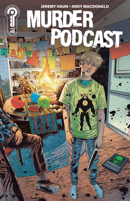 MURDER PODCAST #8 COVER A JEREMY HAUN (Ignition Press 2026) 1st Print Comic