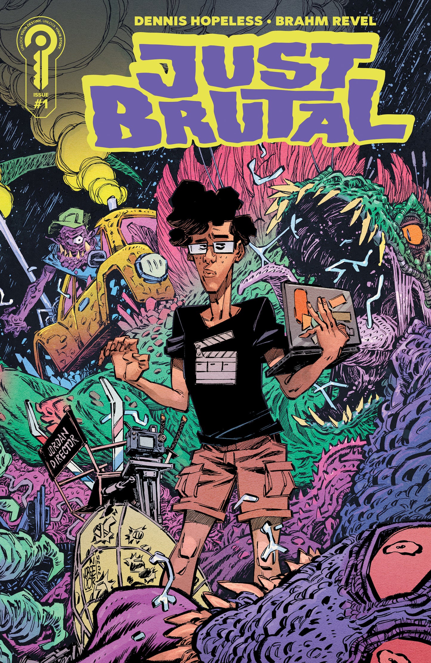 JUST BRUTAL #1 COVER B JORGE CORONA (Ignition Press 2026) 1st Print Comic