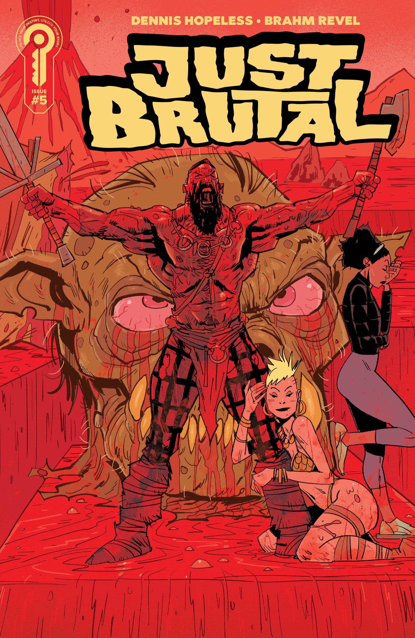JUST BRUTAL #5 COVER A BRAHM REVEL (Ignition Press 2026) 1st Print Comic
