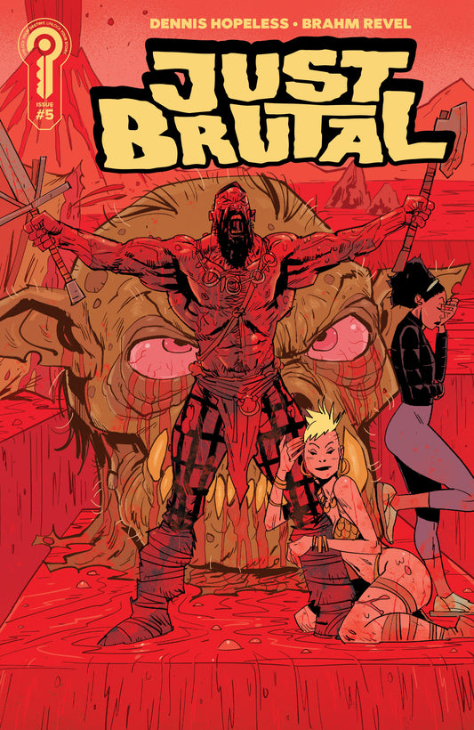 JUST BRUTAL #5 COVER A BRAHM REVEL (Ignition Press 2026) 1st Print Comic