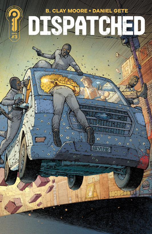 DISPATCHED #3 COVER A DANIEL GETE (Ignition Press 2026) 1st Print Comic