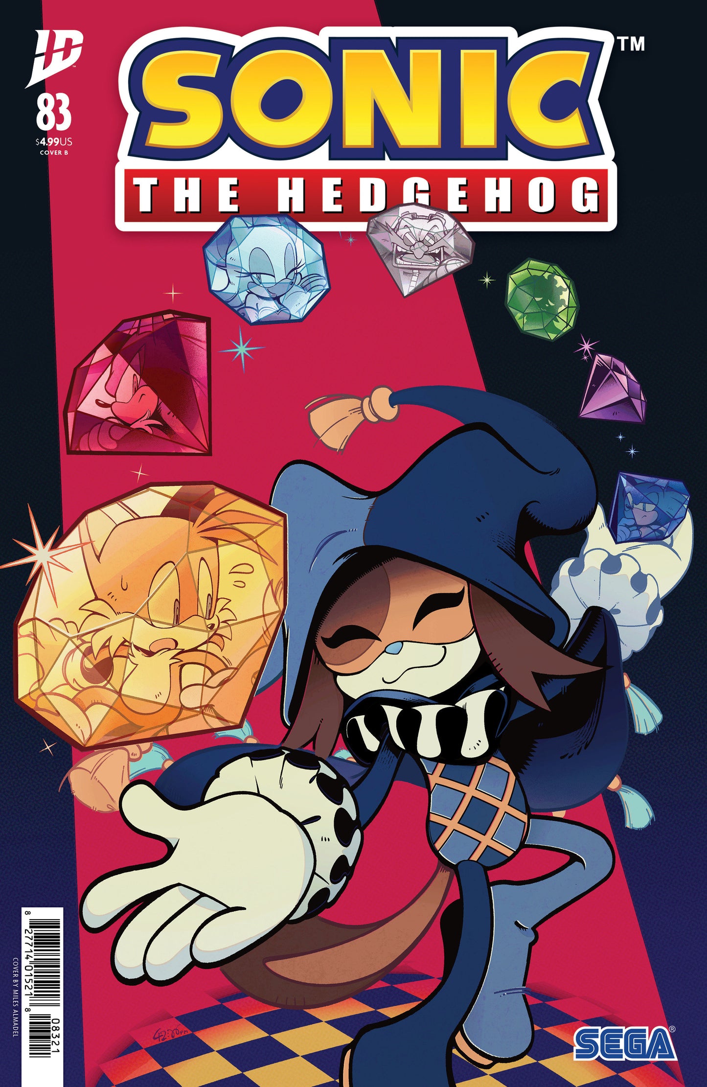 SONIC THE HEDGEHOG #83 VARIANT B (ALMADEL) (IDW Publishing 2025) 1st Print Comic