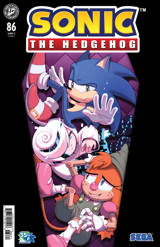 SONIC THE HEDGEHOG #86 VARIANT B (WASCHK) (IDW Publishing 2026) 1st Print Comic