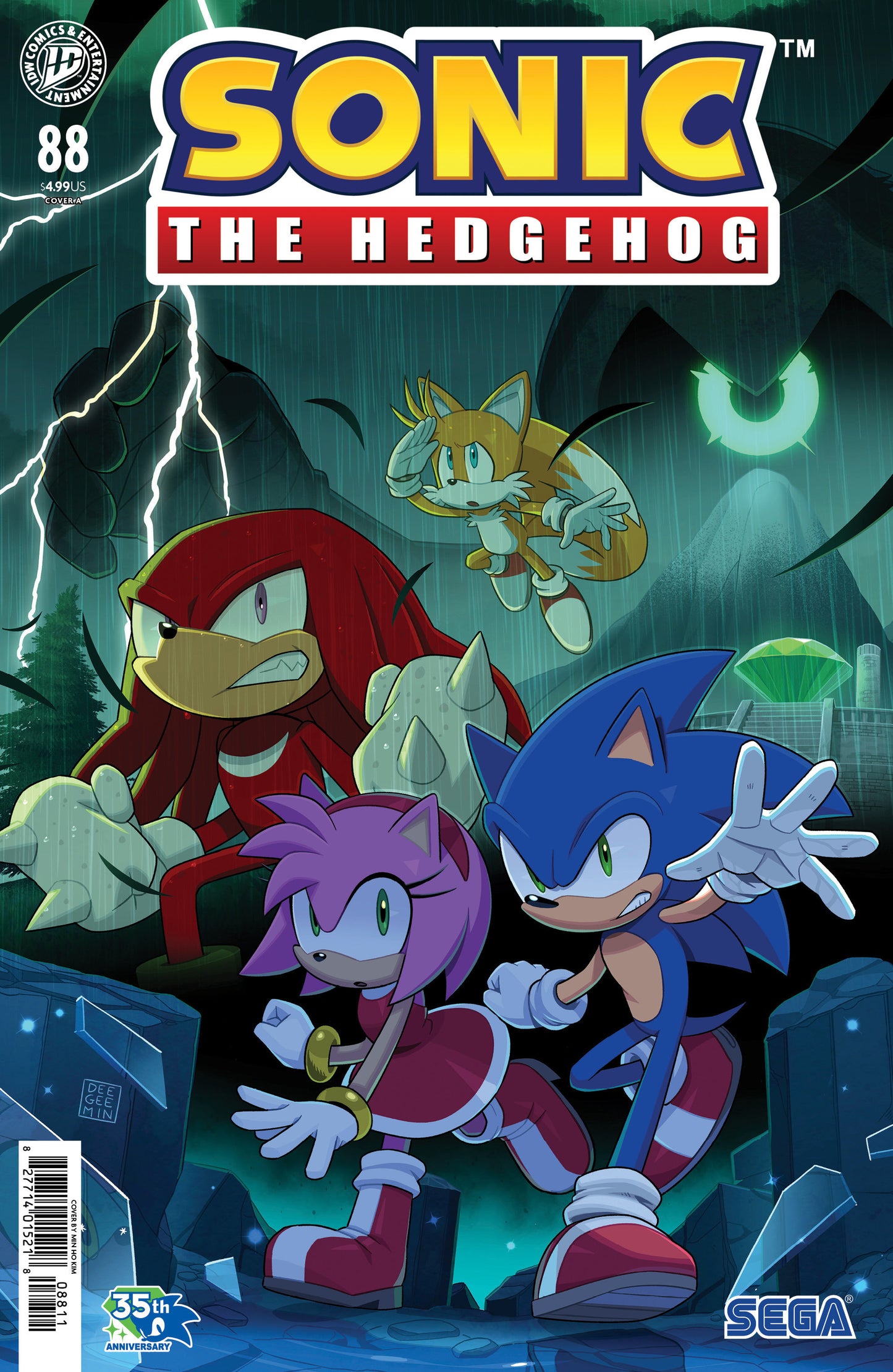 SONIC THE HEDGEHOG #88 COVER A (KIM) (IDW Publishing 2026) 1st Print Comic