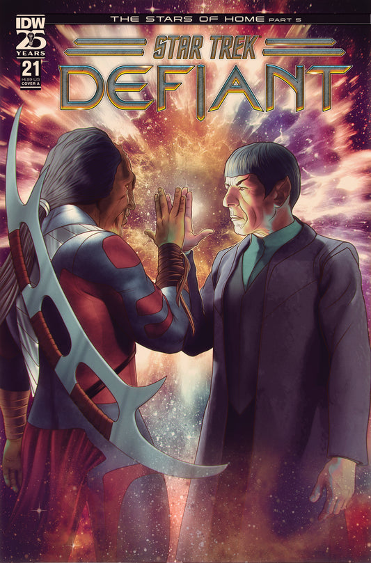 STAR TREK: DEFIANT #21 COVER A (UNZUETA)