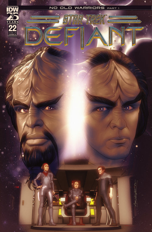 STAR TREK: DEFIANT #22 COVER A (UNZUETA)
