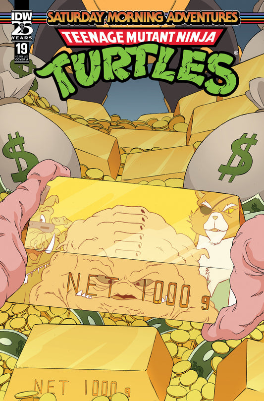 TEENAGE MUTANT NINJA TURTLES: SATURDAY MORNING ADVENTURES #19 COVER A (SCHOENING)