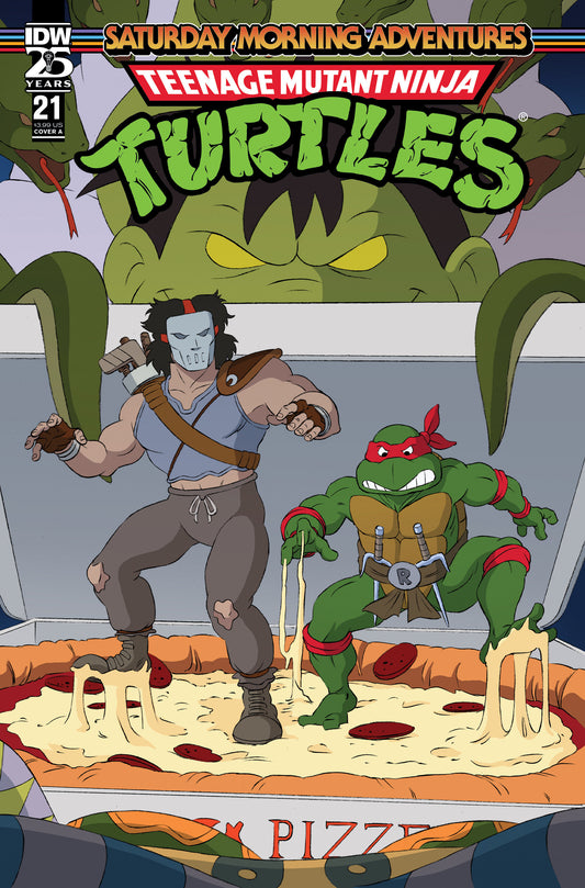TEENAGE MUTANT NINJA TURTLES: SATURDAY MORNING ADVENTURES #21 COVER A (SCHOENING)