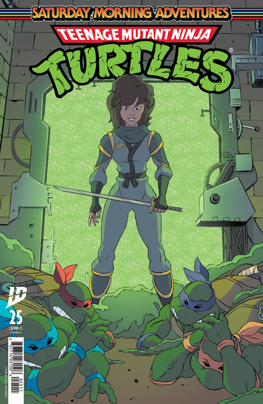 TEENAGE MUTANT NINJA TURTLES: SATURDAY MORNING ADVENTURES #25 COVER A (SCHOENING)
