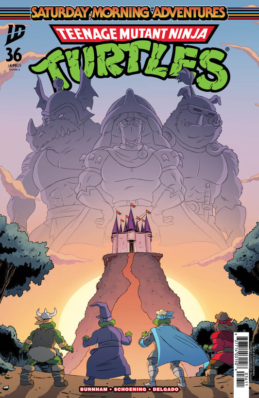 TEENAGE MUTANT NINJA TURTLES: SATURDAY MORNING ADVENTURES #36 COVER A