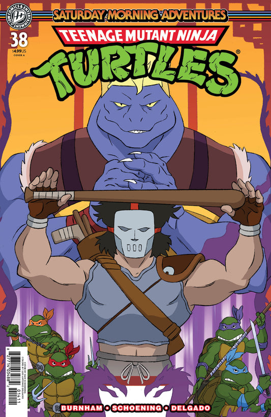 TEENAGE MUTANT NINJA TURTLES: SATURDAY MORNING ADVENTURES #38 COVER A